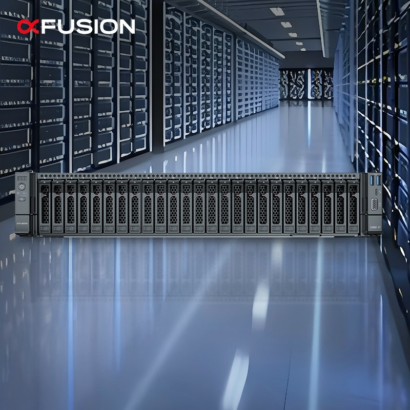 New xFusion 2488H V7 Ai Data Servers Gpu Storage Deepseek Xeon Computer Rack Cloud Center Cpu Short Depth Oem For Sale Server