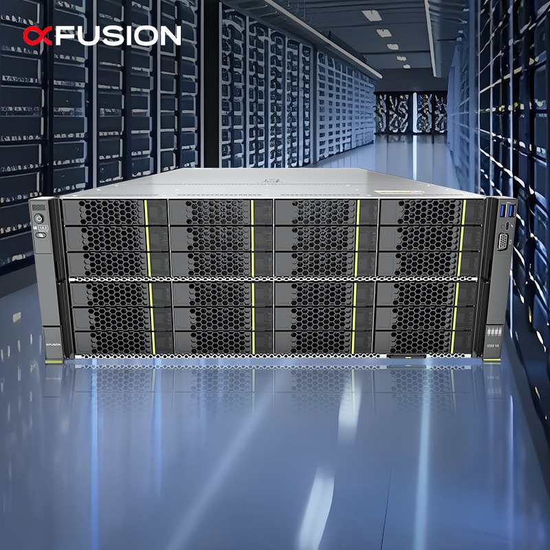 FusionServer 5288 V6 Ai Data Servers Gpu Storage Deepseek Xeon Computer Rack Cloud Center Cpu Short Depth Oem For Sale Server