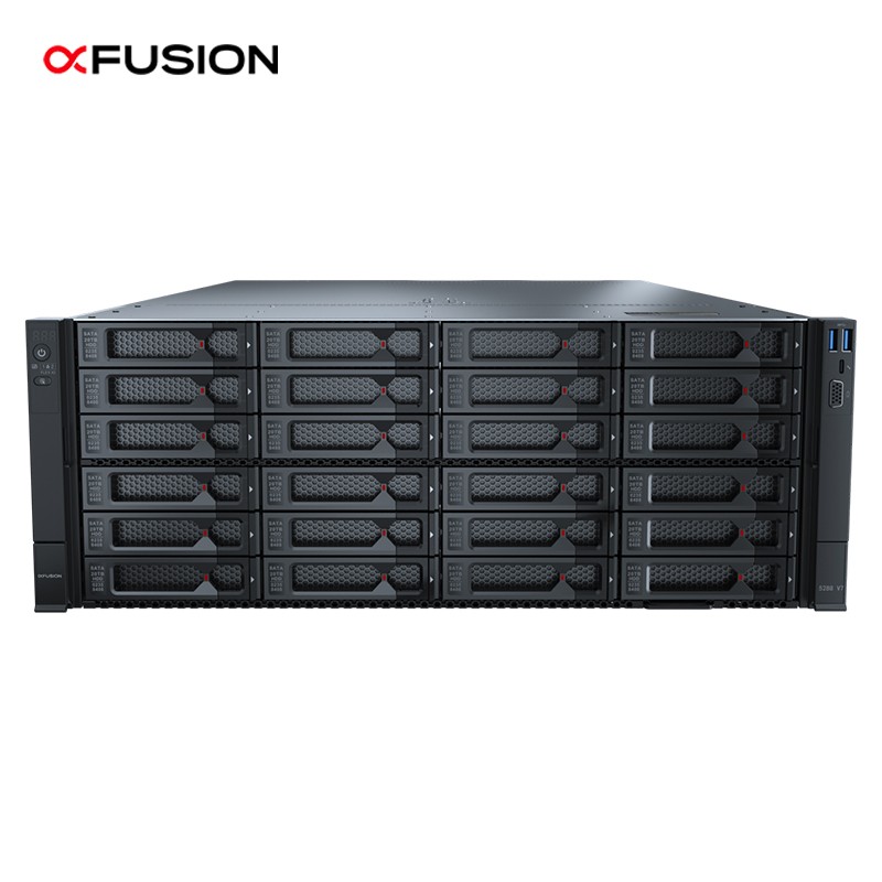 FusionServer 5288 V7 4U Ai Data Servers Gpu Storage Deepseek Xeon Computer Rack Cloud Center Cpu Short Depth Oem For Sale Server