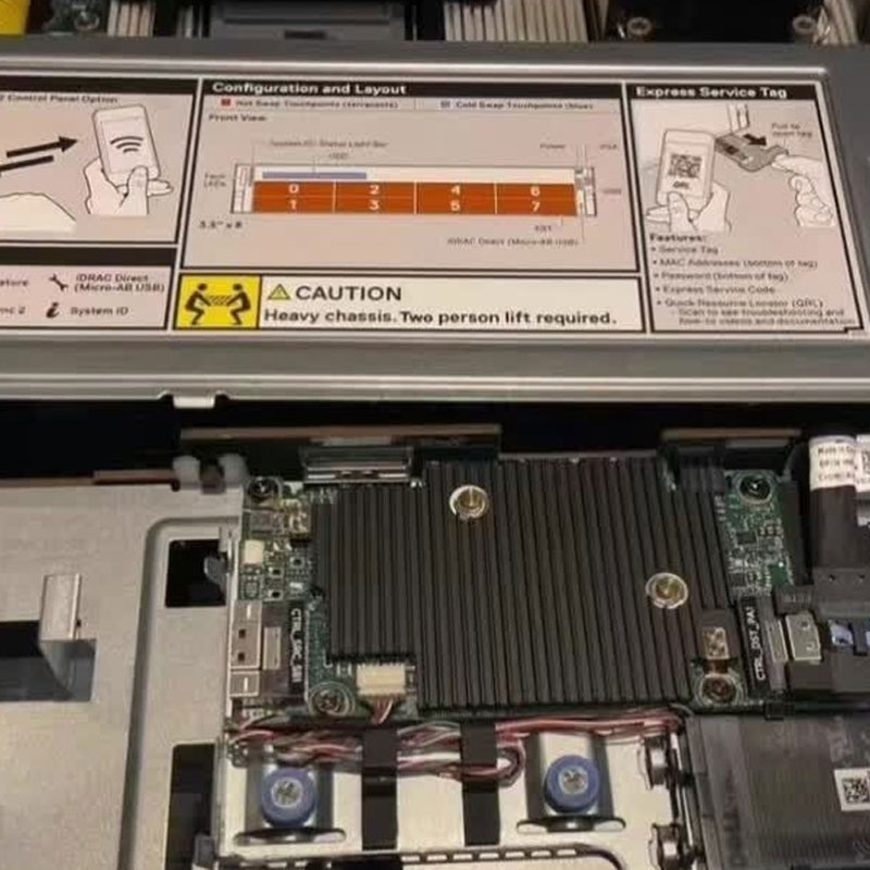 2025 Data GPU Server dell R750xa 2U Rack Intel Platinum 4310 Supports NVIDIA Gpu Graphics High-performance Server